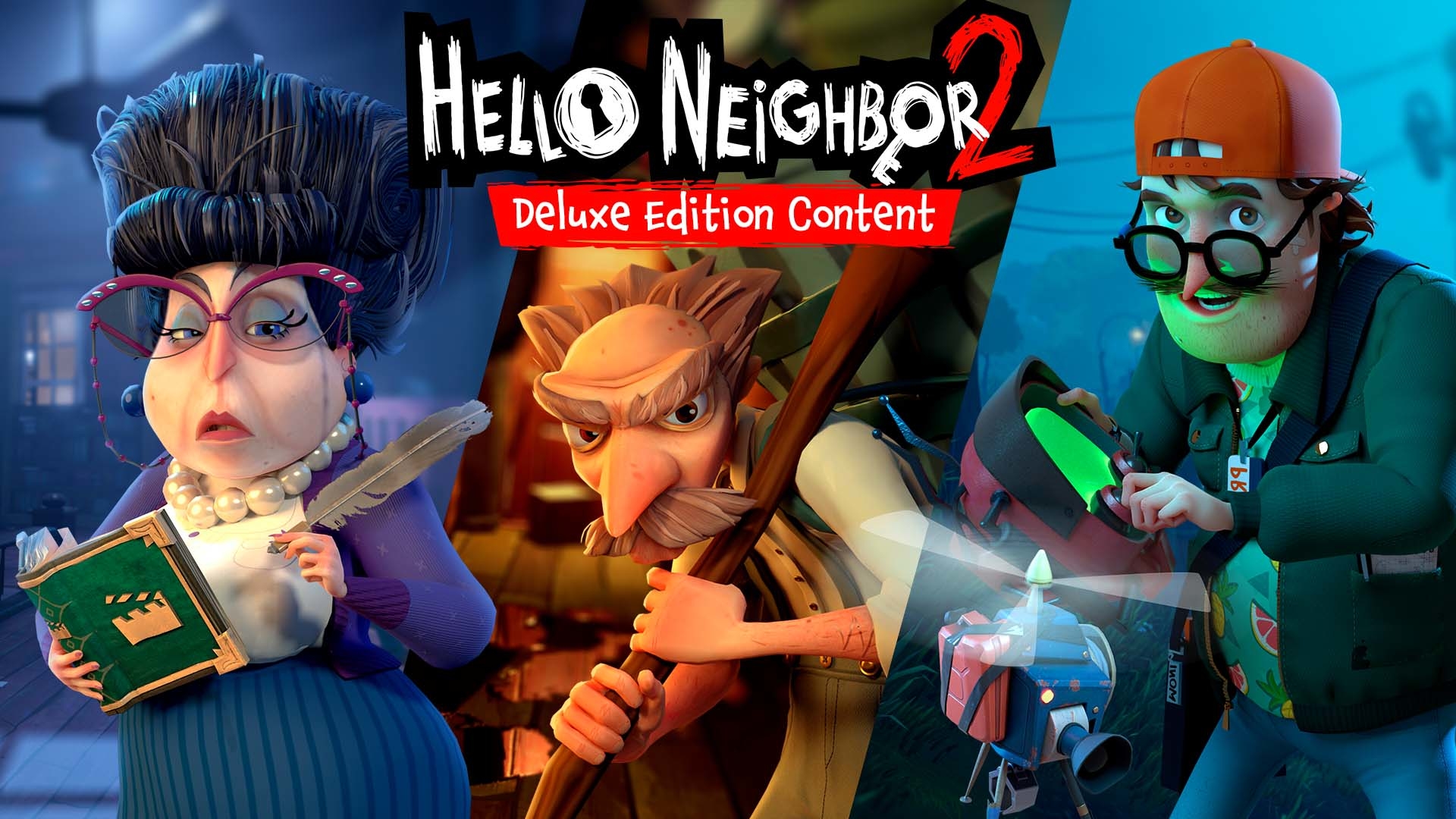 Hello Neighbor 2 Deluxe Edition Content