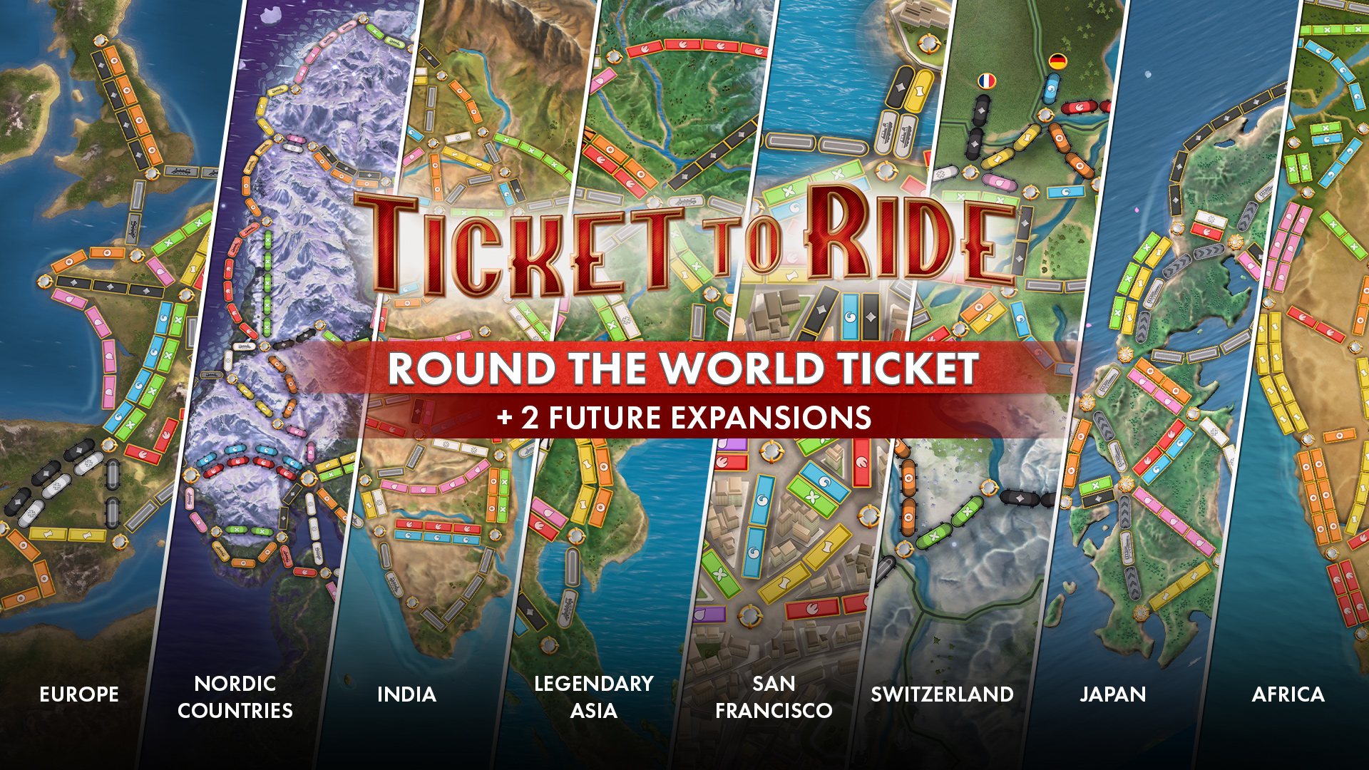 Ticket to Ride®: Round the World Ticket