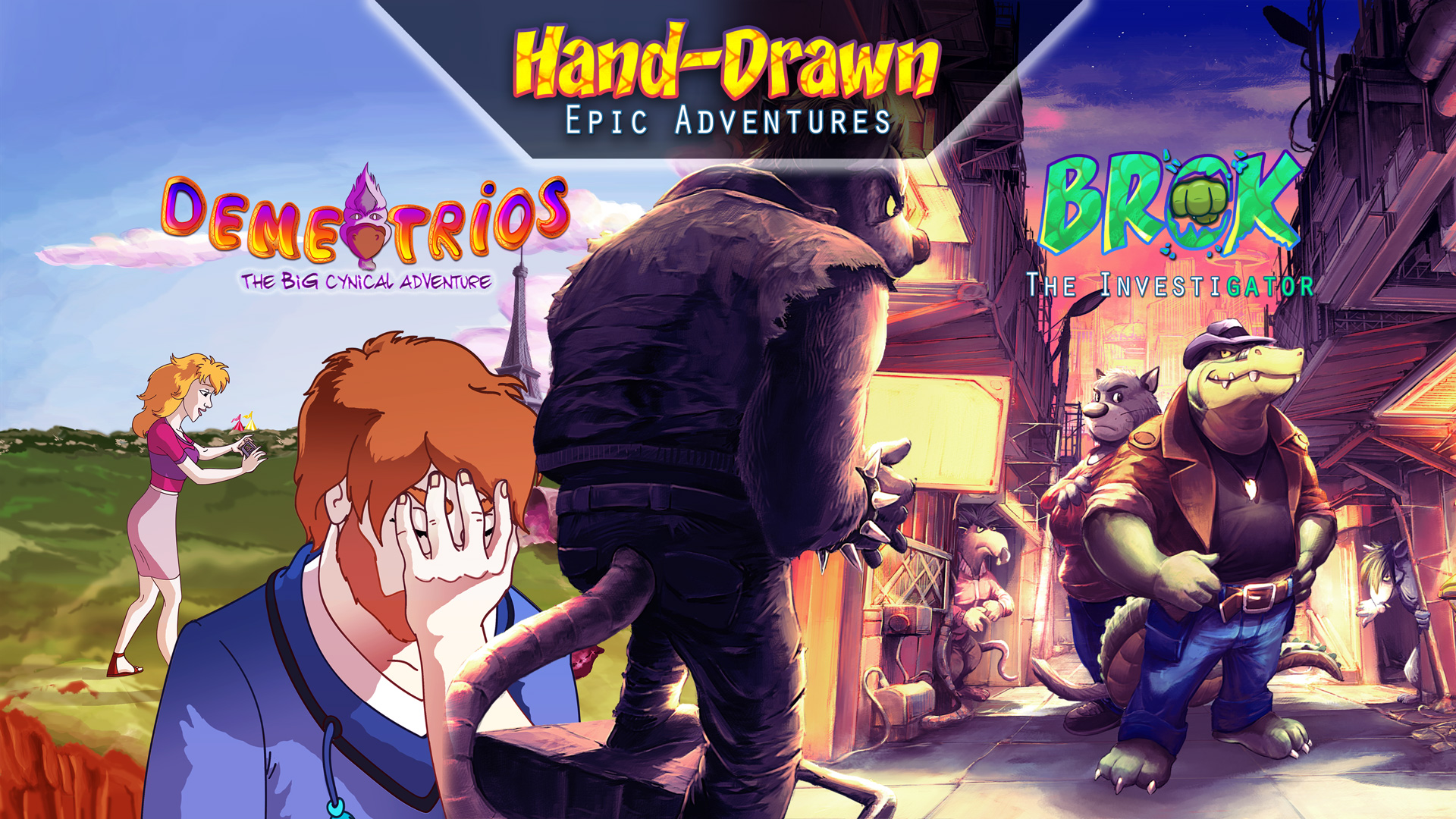 Hand-Drawn Epic Adventures