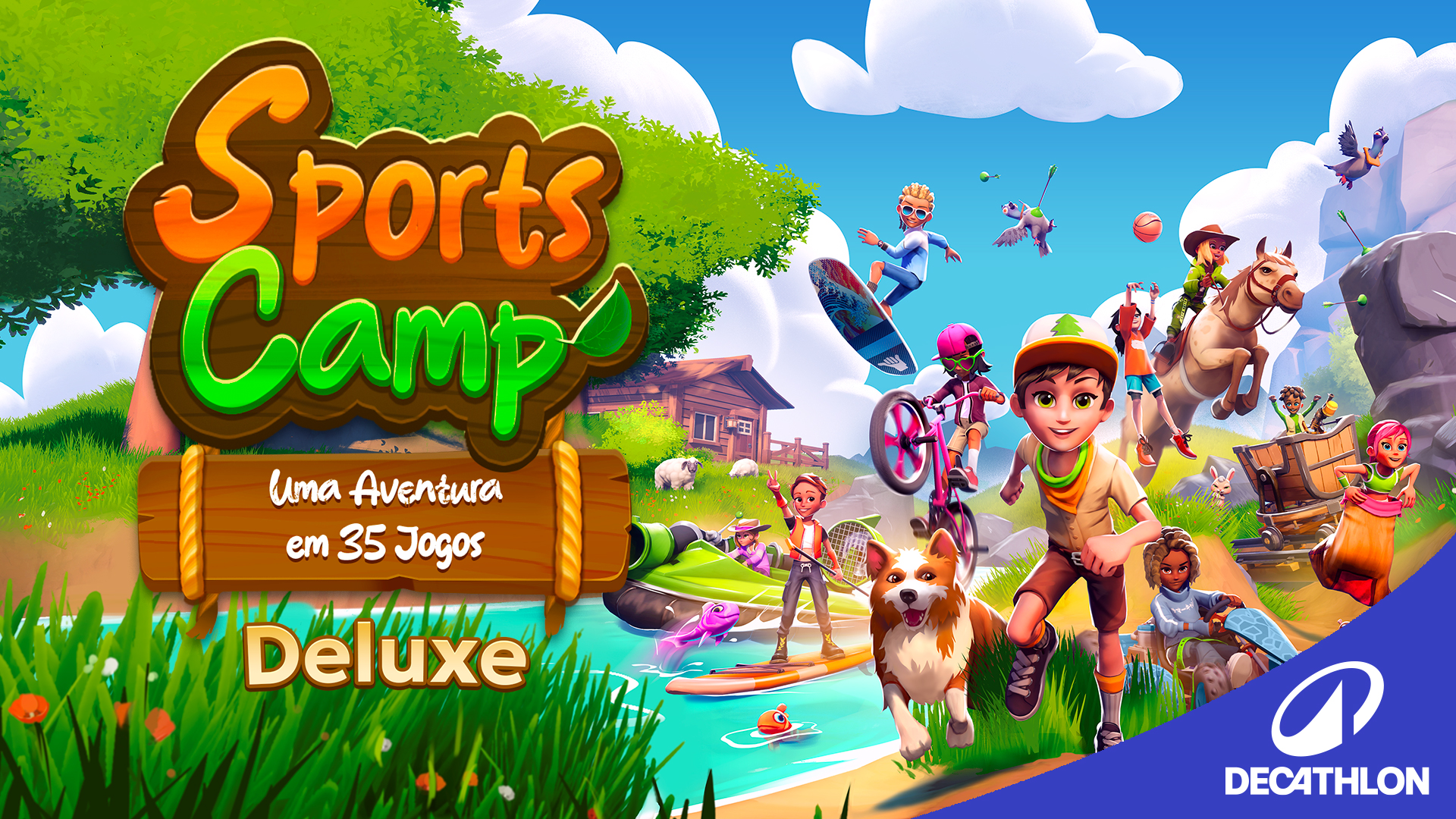 Sports Camp: Uma Aventura em 35 Jogos Deluxe