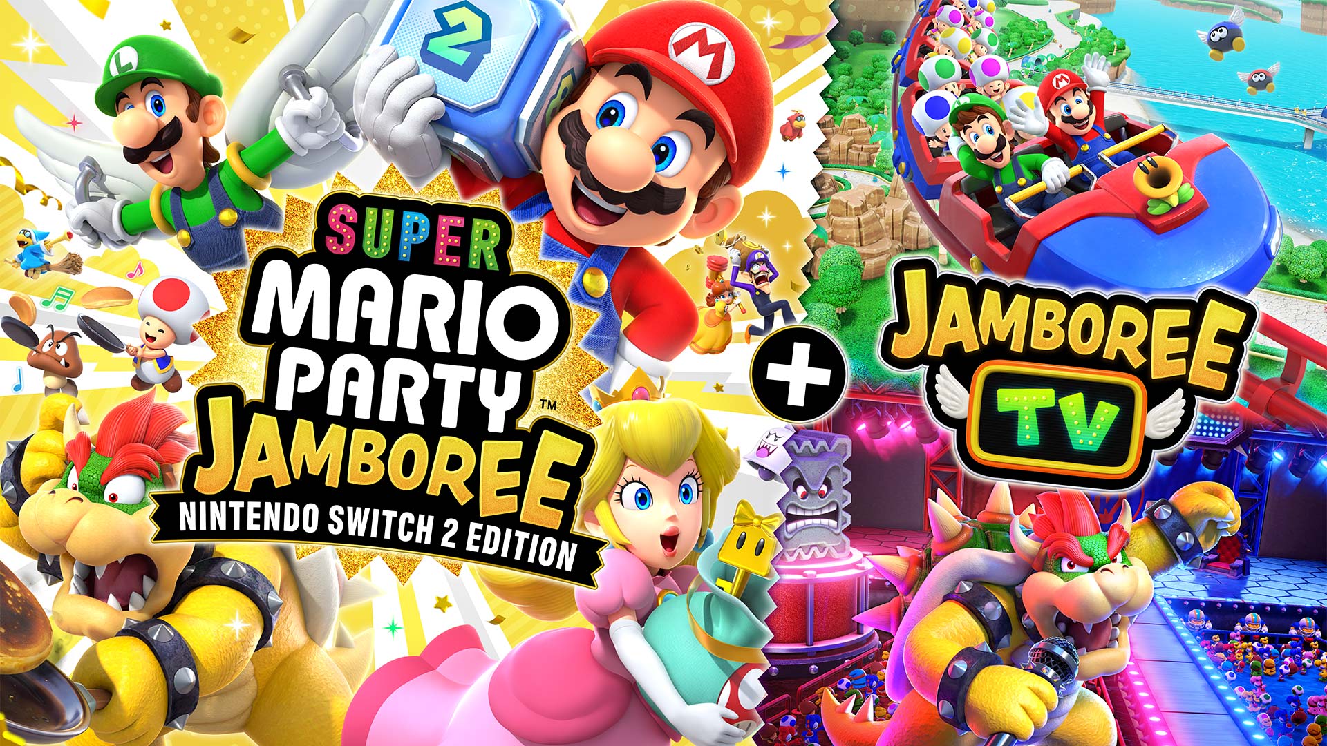 Pacote de melhoria Super Mario Party™ Jamboree + Jamboree TV – Nintendo Switch™ 2 Edition